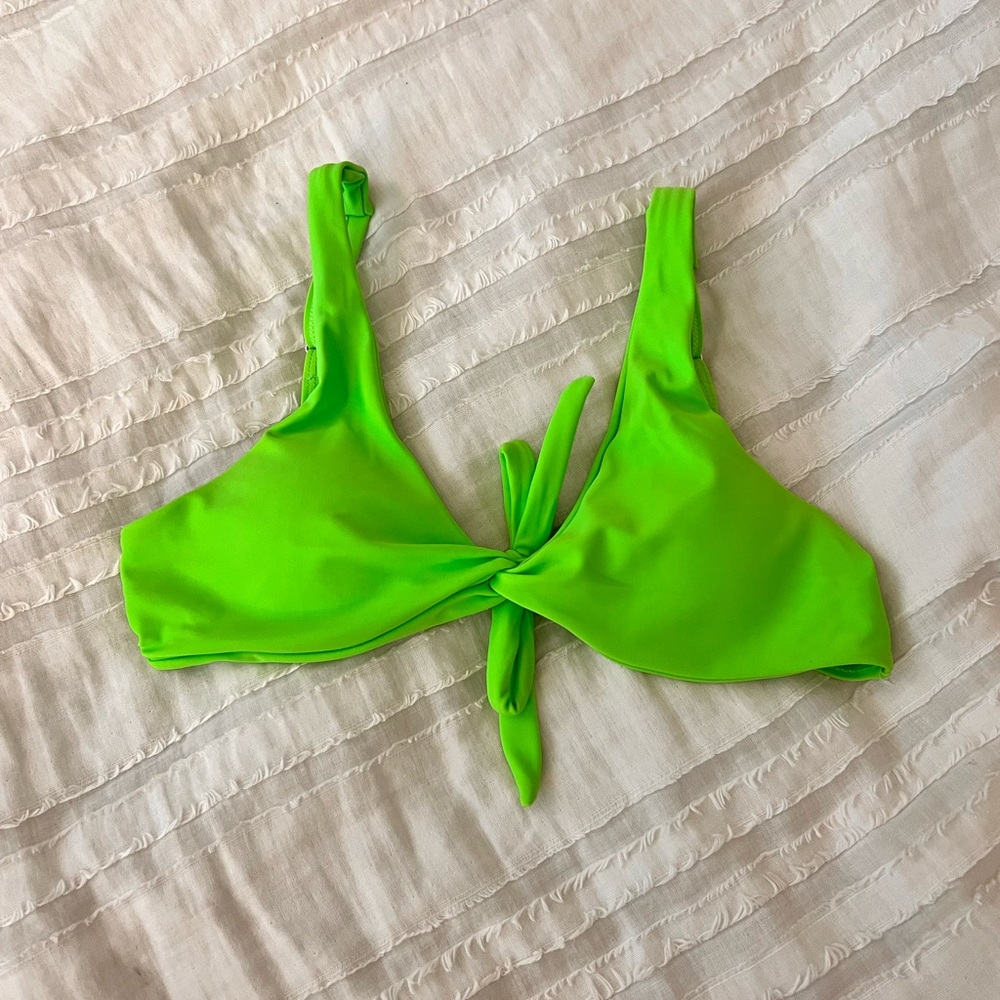 Tie Front Bikini Top